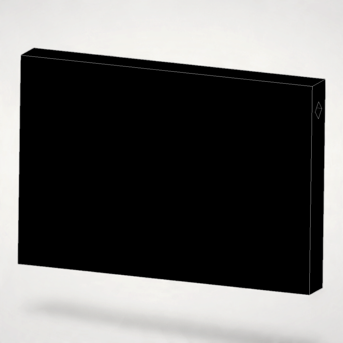 NG Organisers 9-unit modular drawer divider wall in black for custom storage layouts