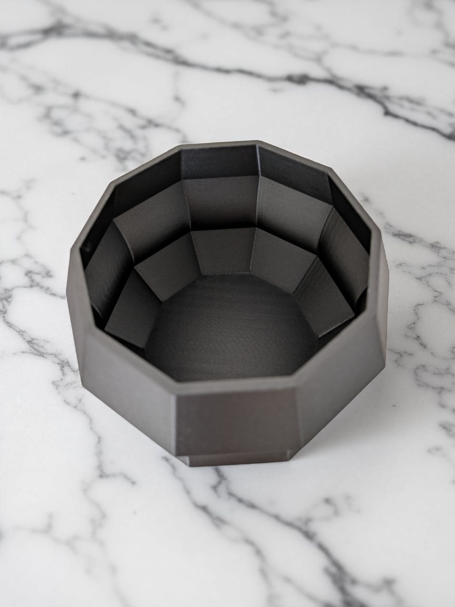 Decagonal shaped planter