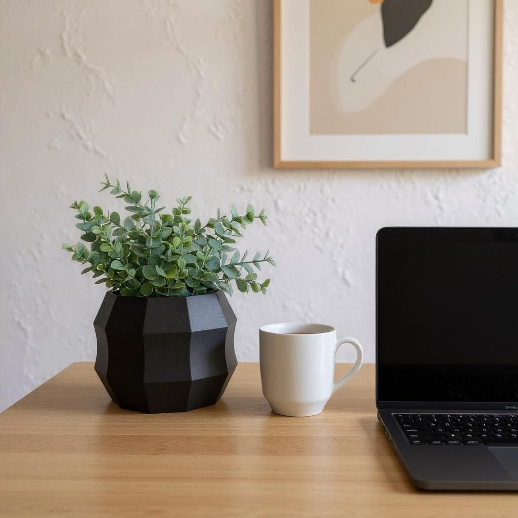 Decagonal shaped planter