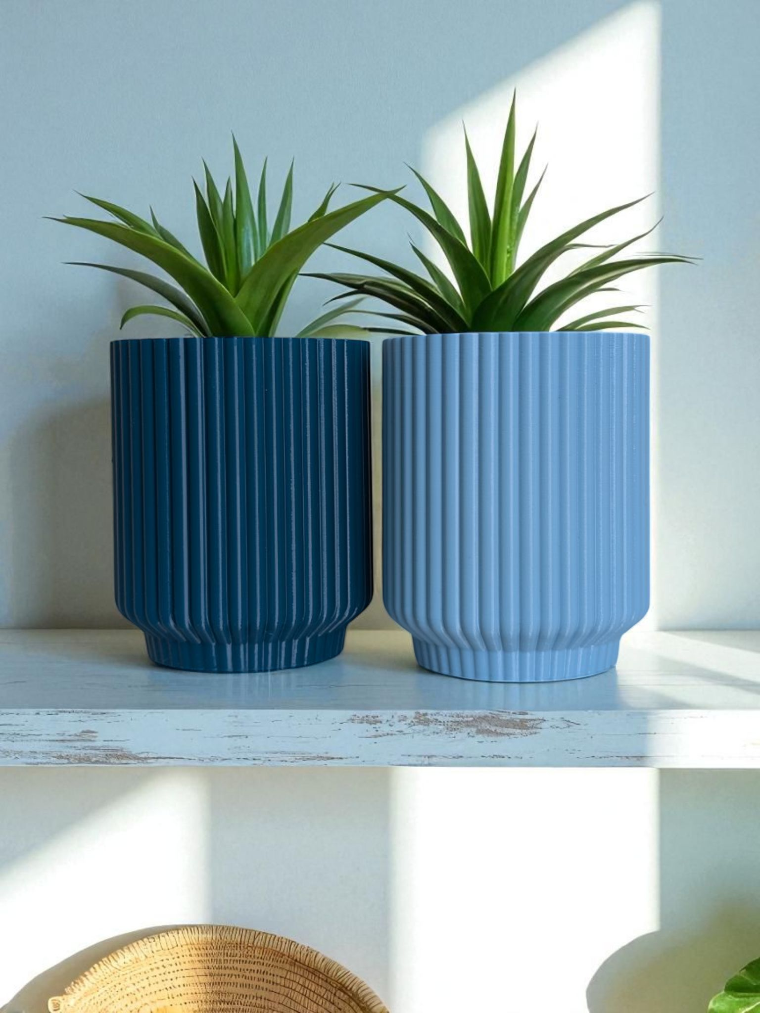 3D Printed Spiral Ribbed Toothbrush Holder