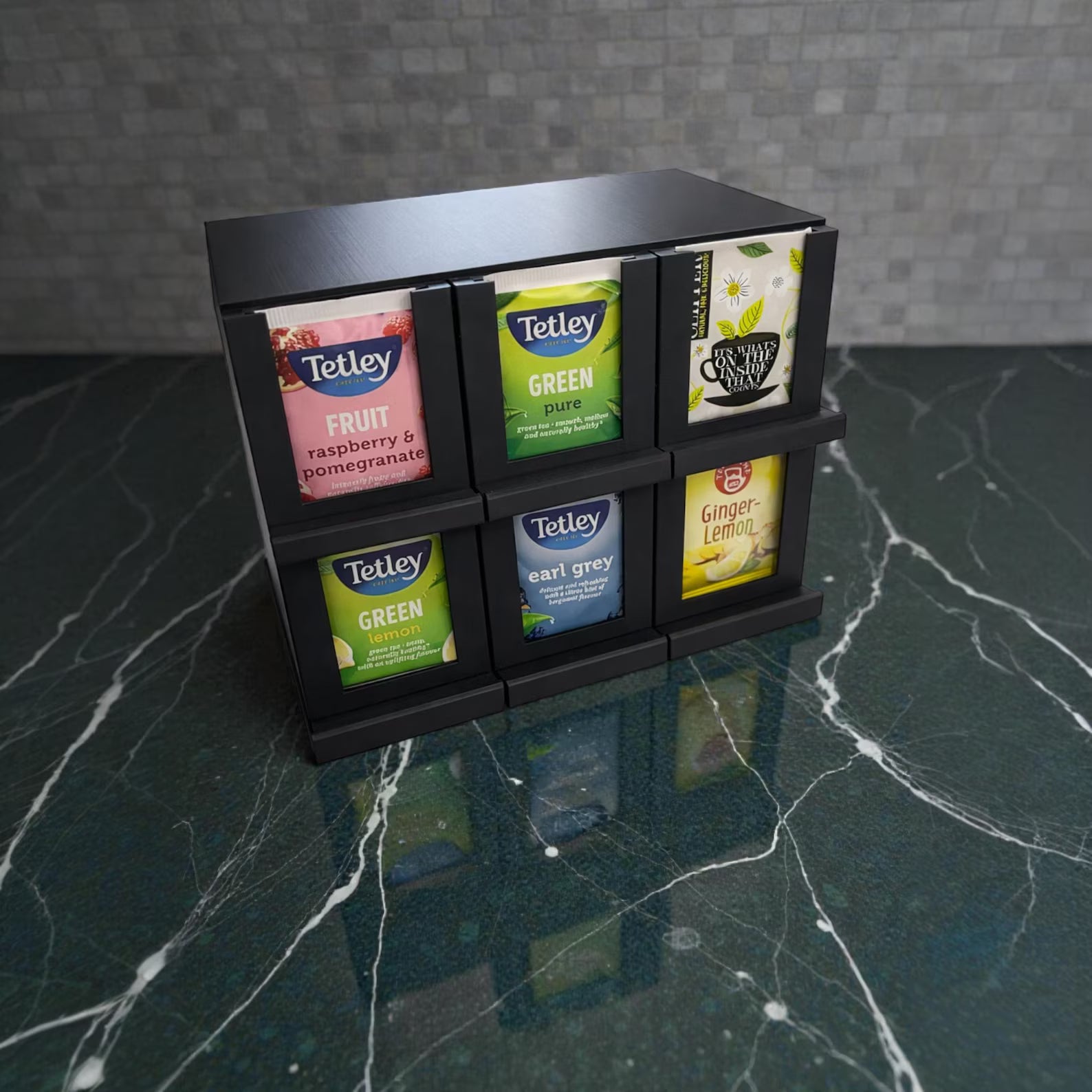 6-in-1 tea organiser