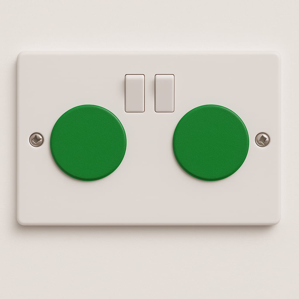 Pack of 10 Child-Safety UK Plug Socket Covers