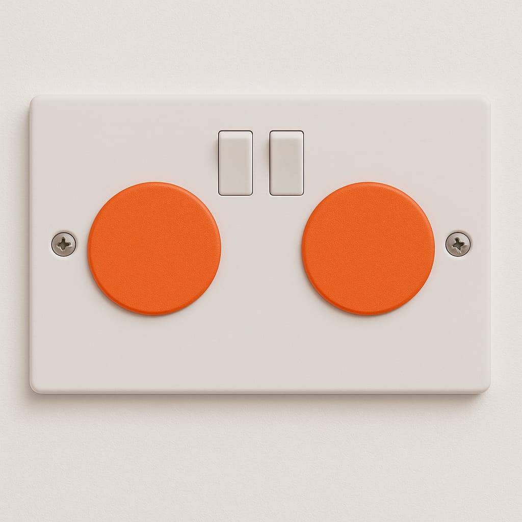 Pack of 10 Child-Safety UK Plug Socket Covers