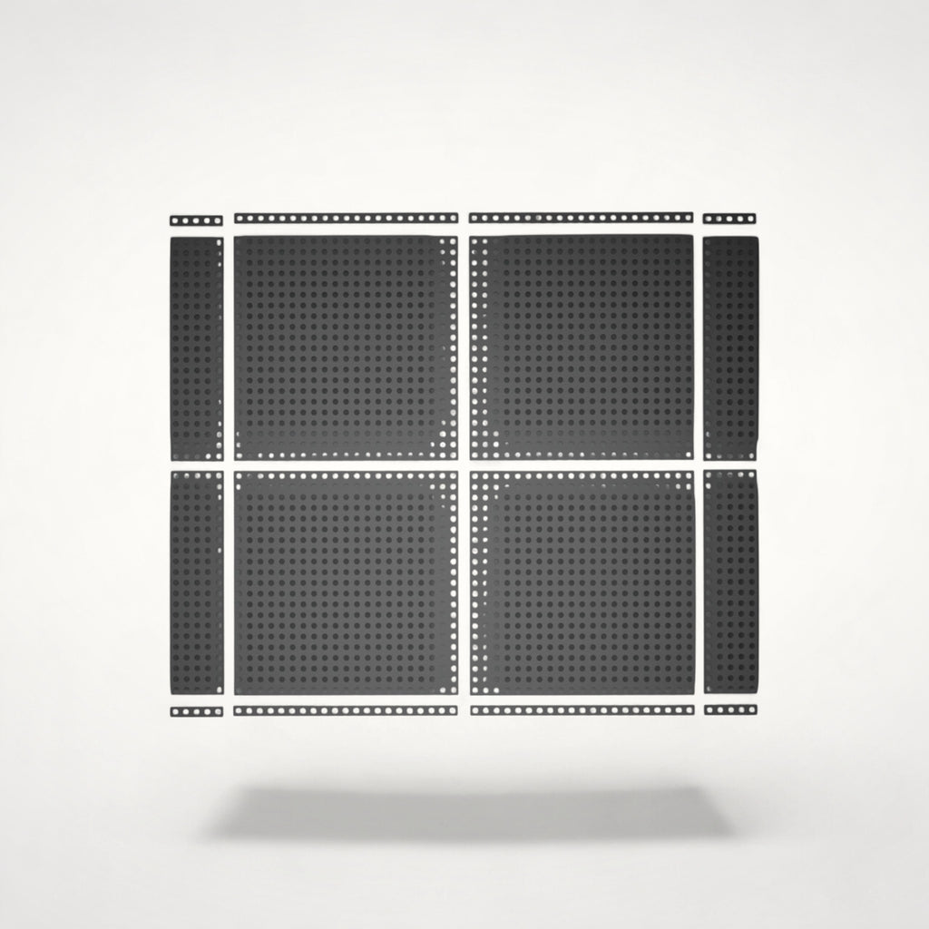 NG Organisers 188x45mm modular drawer base unit with a perforated grid design for custom storage configurations.