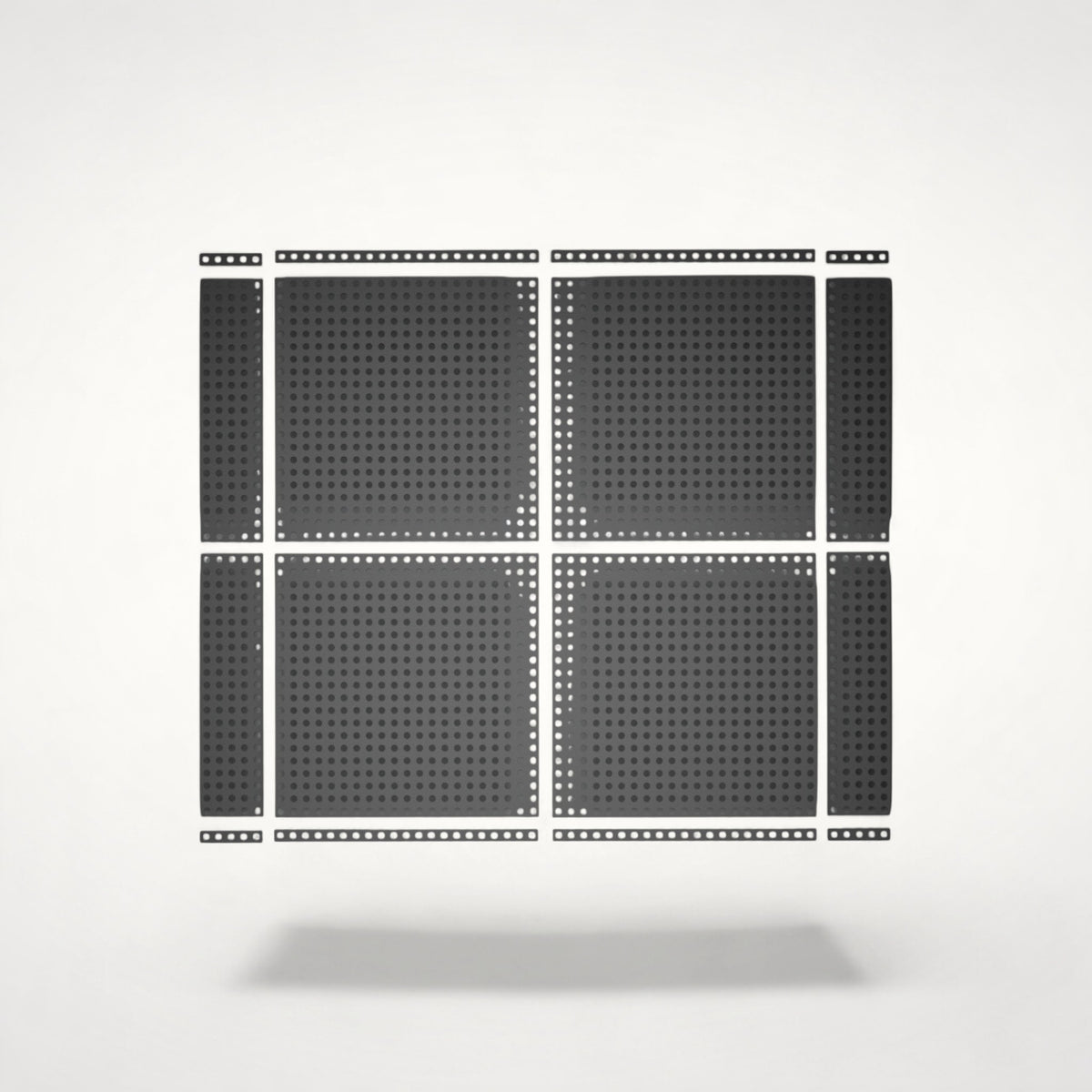 NG Organisers 188x45mm modular drawer base unit with a perforated grid design for custom storage configurations.