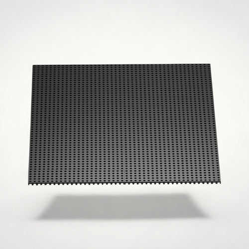 NG Organisers 188x45mm black modular drawer base with a perforated grid pattern for custom storage layouts.
