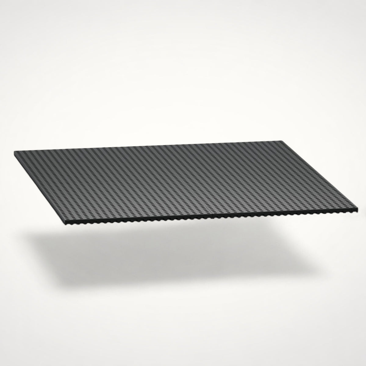 NG Organisers 188x9 base module in black, featuring a perforated grid design for modular drawer storage systems.