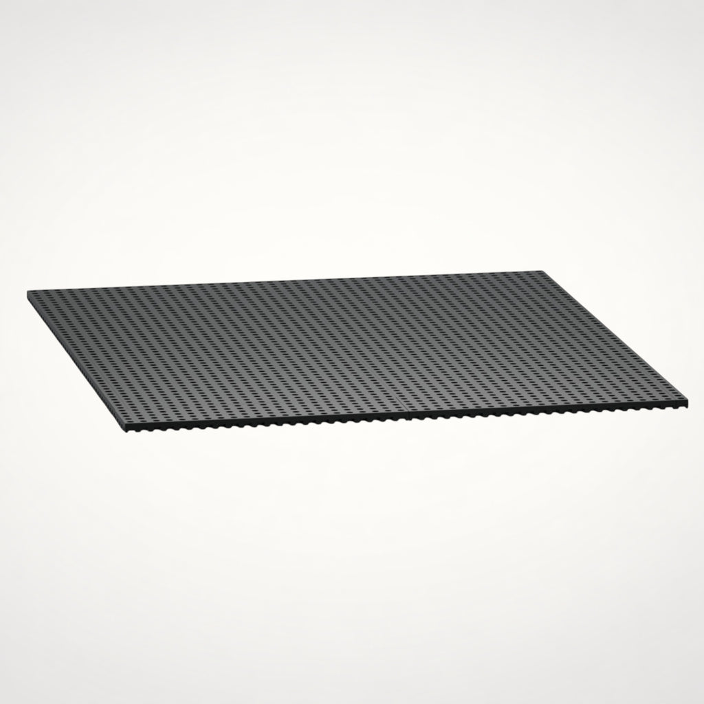 NG Organisers 18x9 base module in black, a durable, perforated platform for modular drawer storage systems.