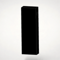 NG Organisers 2-unit black modular drawer divider wall for custom storage layouts