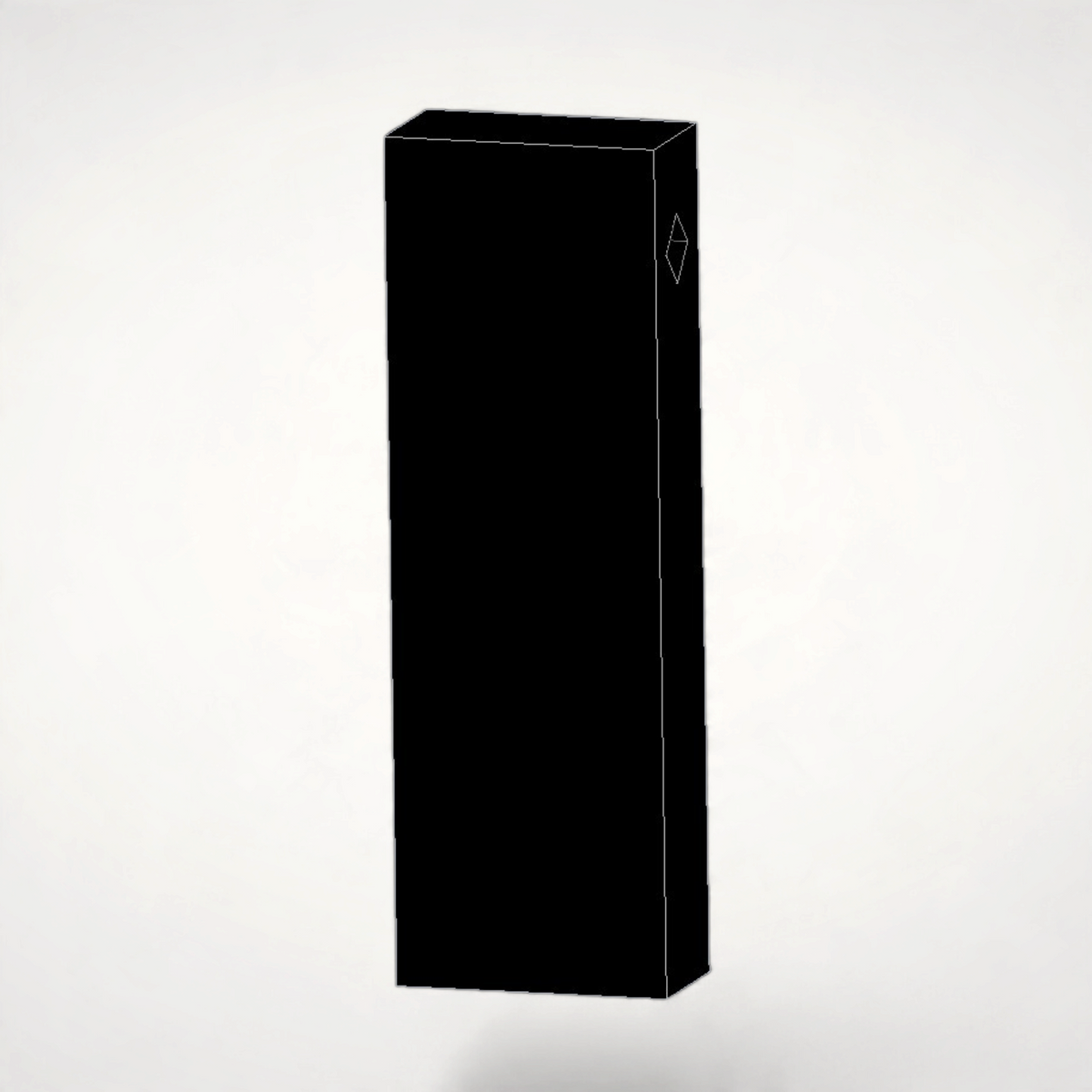 NG Organisers 2-unit black modular drawer divider wall for custom storage layouts