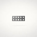 NG Organisers 45x18 base module for modular drawer storage systems in a durable grey finish.