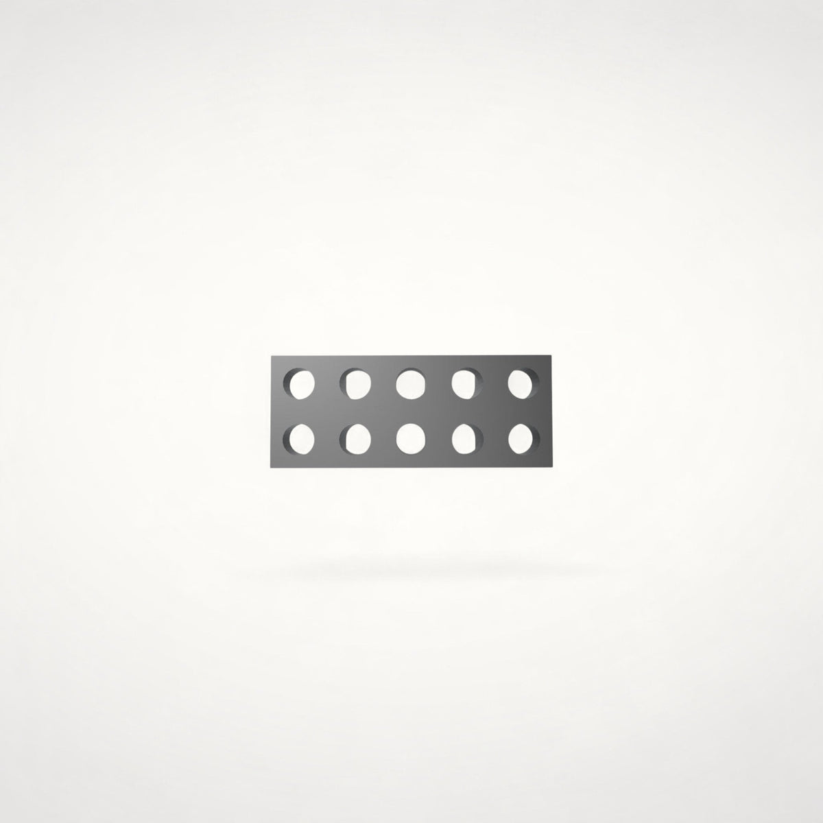 NG Organisers 45x18 base module for modular drawer storage systems in a durable grey finish.
