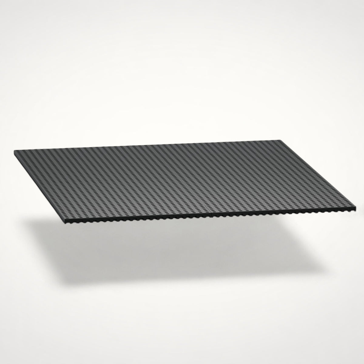 NG Organisers 90x18mm black modular drawer base plate with a grid pattern for custom storage configurations.