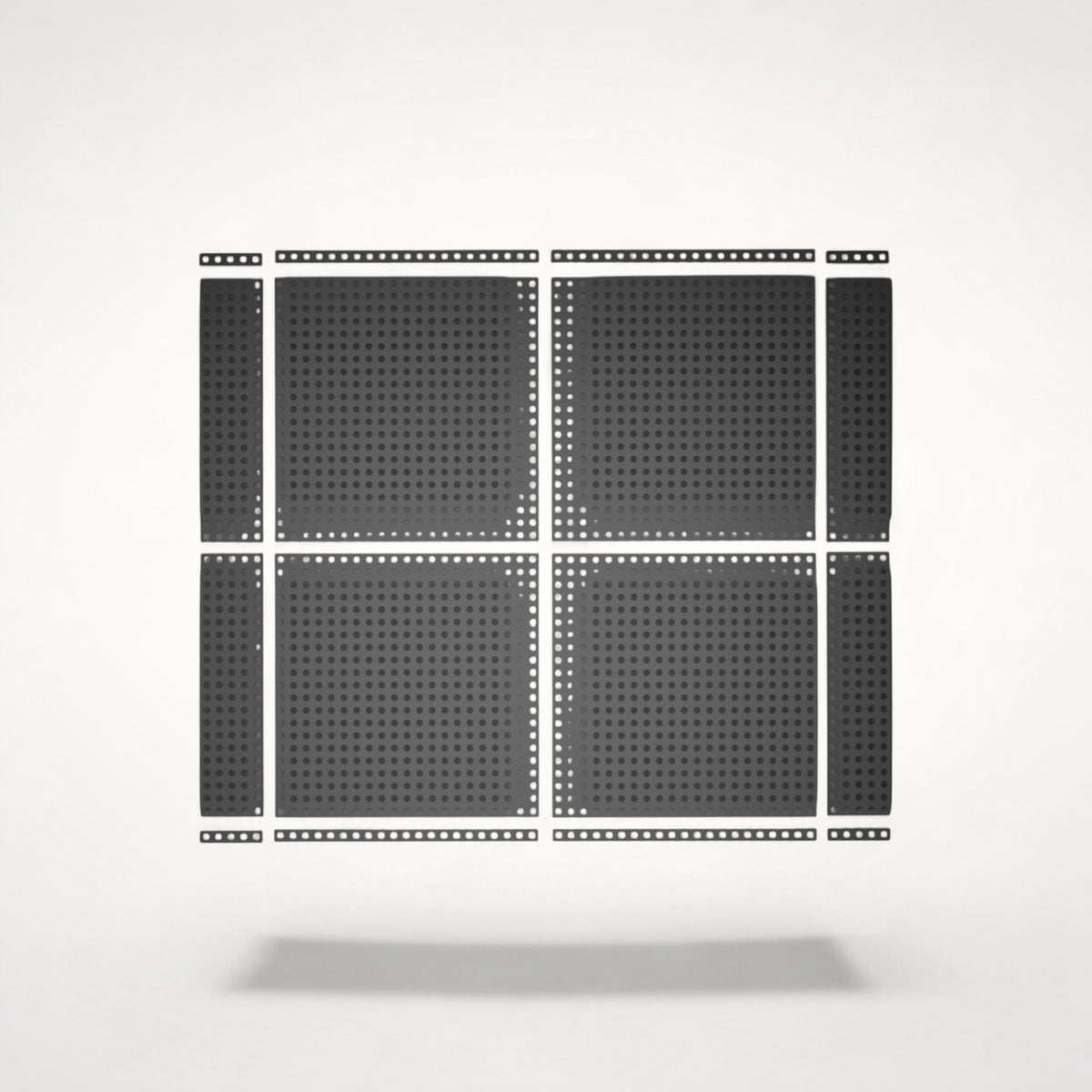 NG Organisers 90x9 base modules arranged in a grid for a customisable modular drawer storage system.