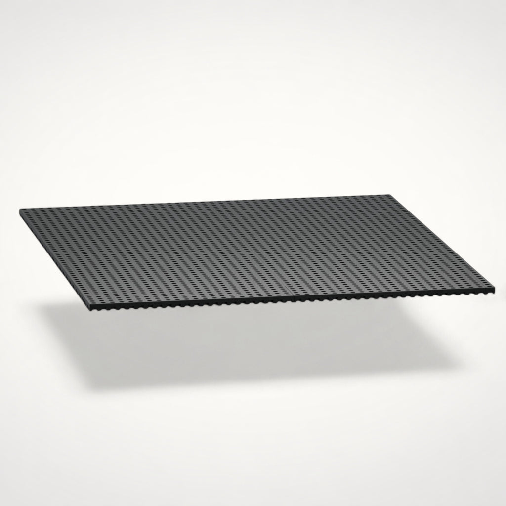 NG Organisers 90x90mm black modular base plate for custom drawer storage systems