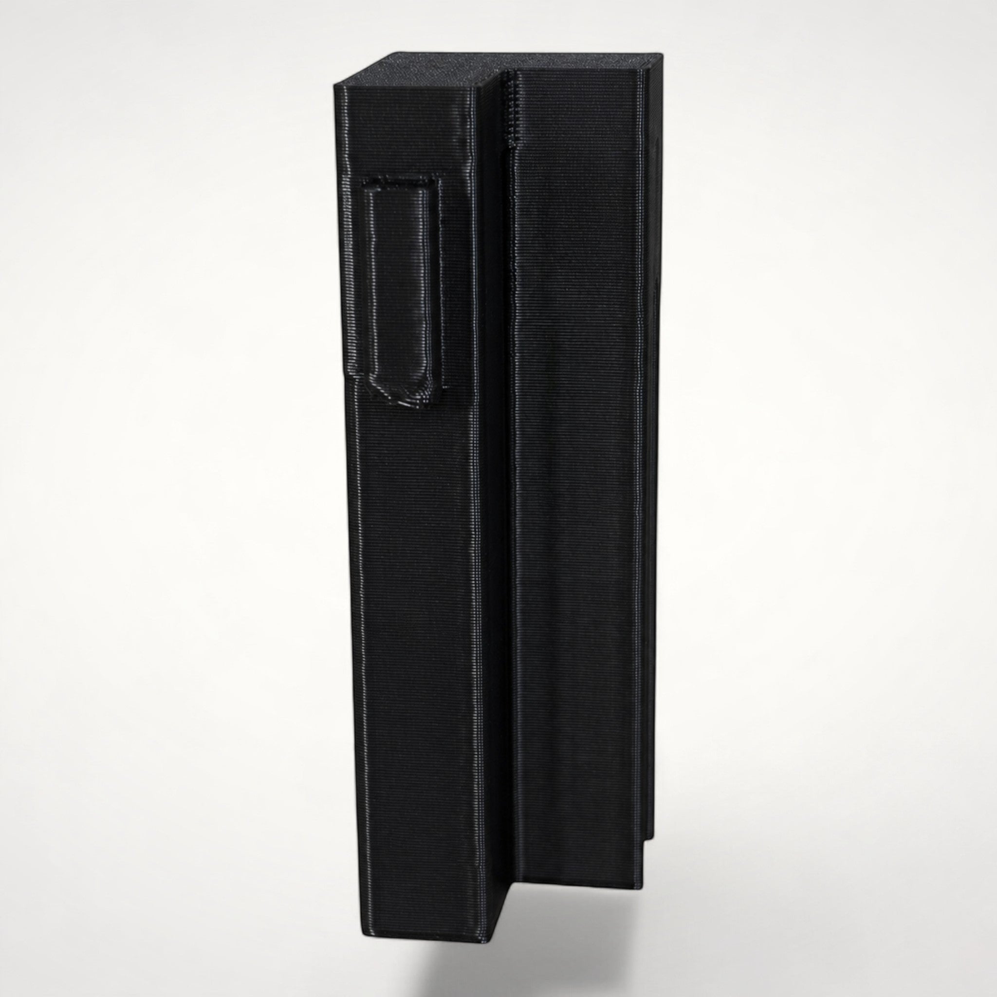 NG Organisers black 90-degree corner wall module for drawer divider systems