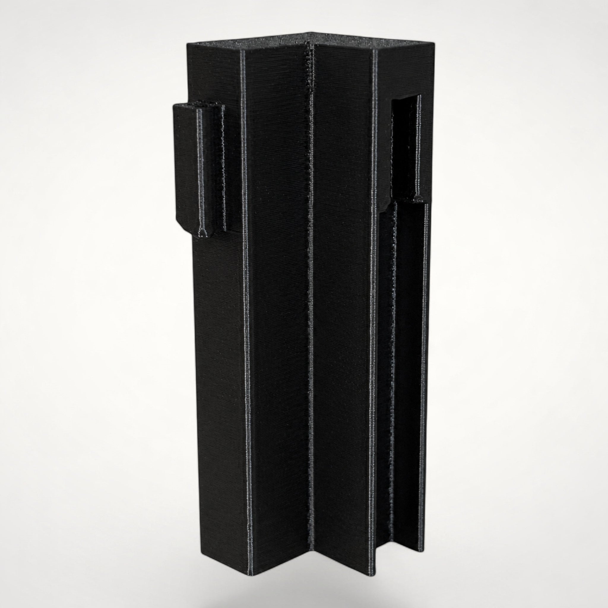 NG Organisers black corner wall module for 90-degree drawer divider connections