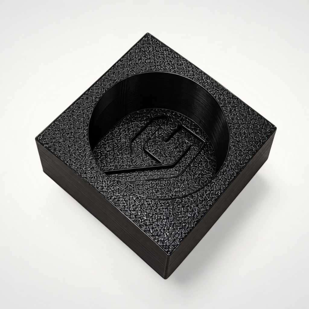 NG Organisers black textured plastic coffee pod insert for Dolce Gusto capsules in a modular drawer system