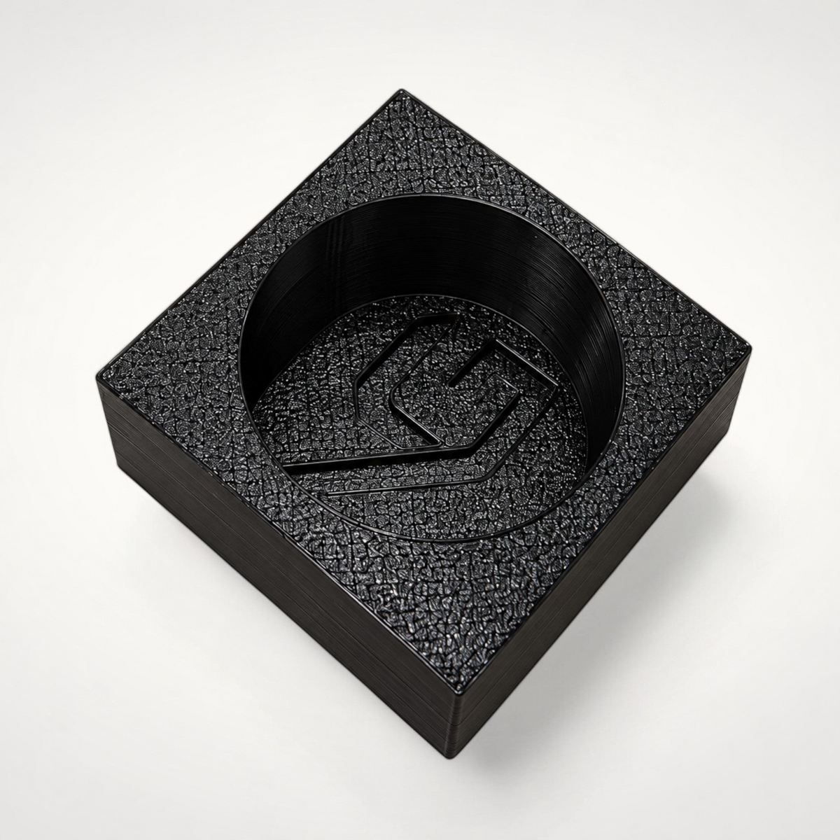 NG Organisers black textured plastic coffee pod insert for Dolce Gusto capsules in a modular drawer system