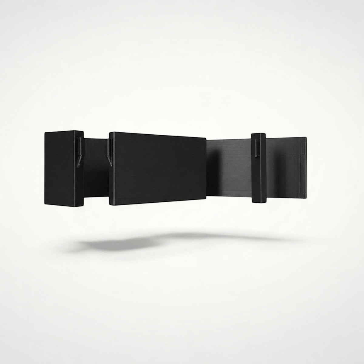 NG Organisers large black wall module for drawer divider systems, featuring a long profile for extended compartments.