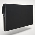 NG Organisers medium black wall module for drawer divider systems with a textured surface and side connector