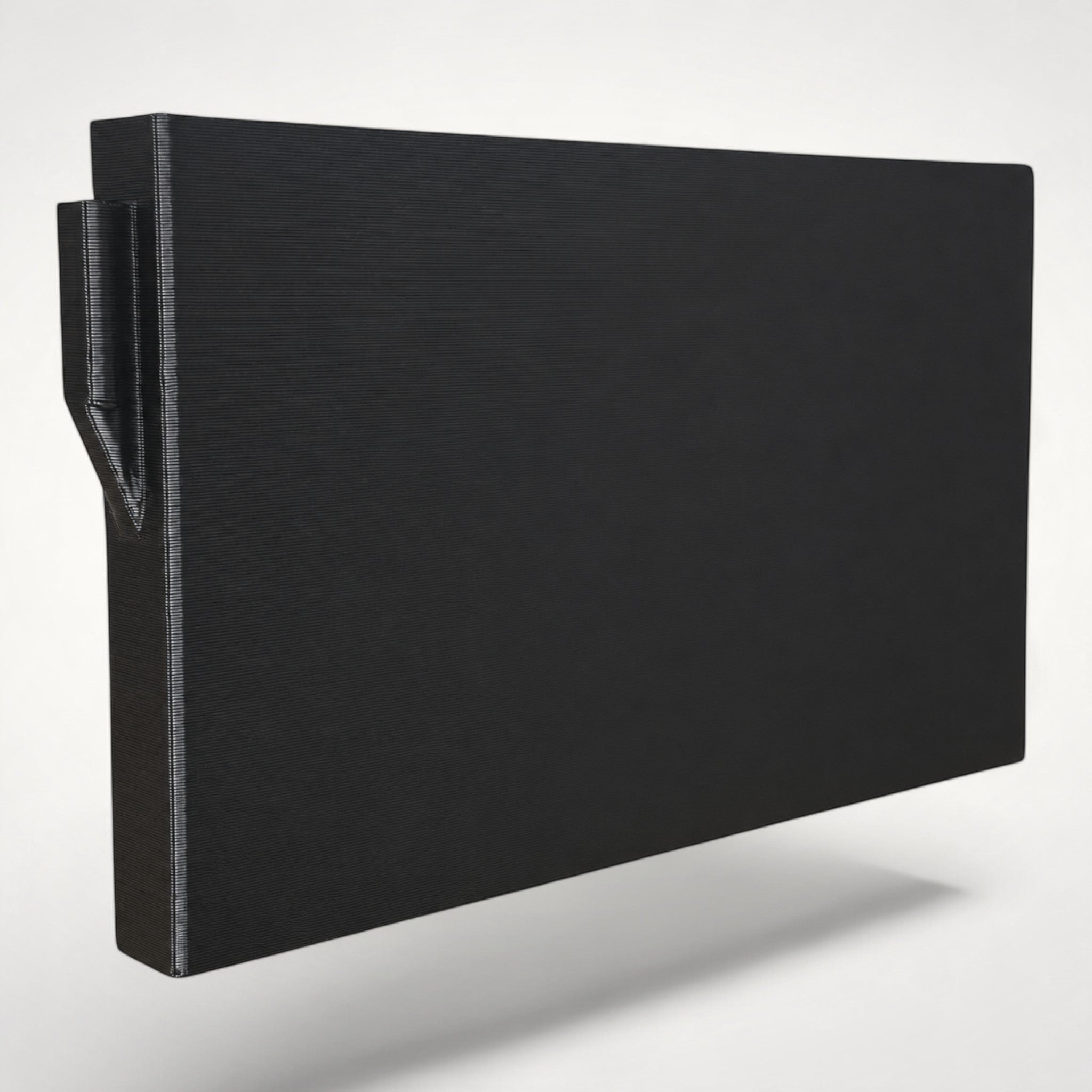 NG Organisers medium black wall module for drawer divider systems with a textured surface and side connector