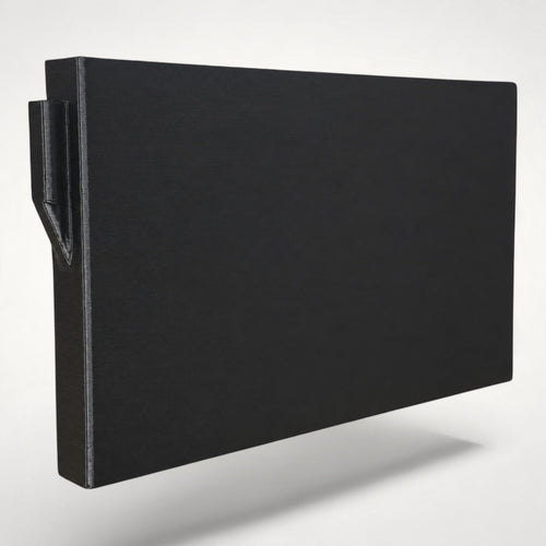 NG Organisers medium black wall module for drawer divider systems with a textured surface and side connector