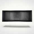 NG Organisers modular black 3D-printed drawer storage box with a textured finish and central logo detail.