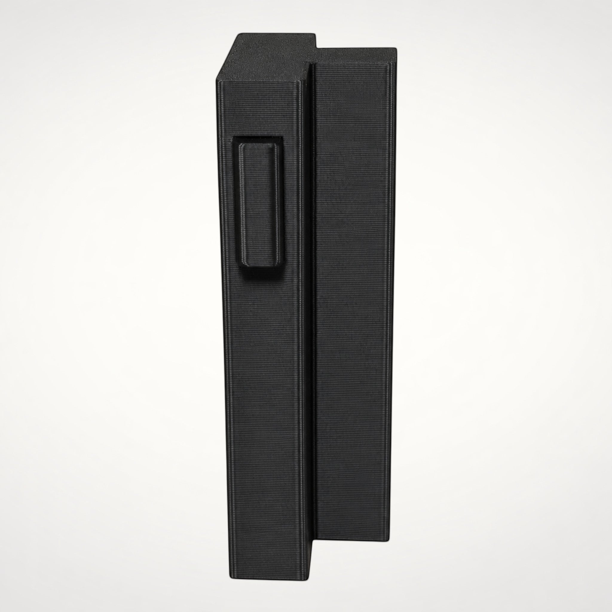 NG Organisers black Tee Double Female Wall Module for drawer divider systems with a structured T-junction design.