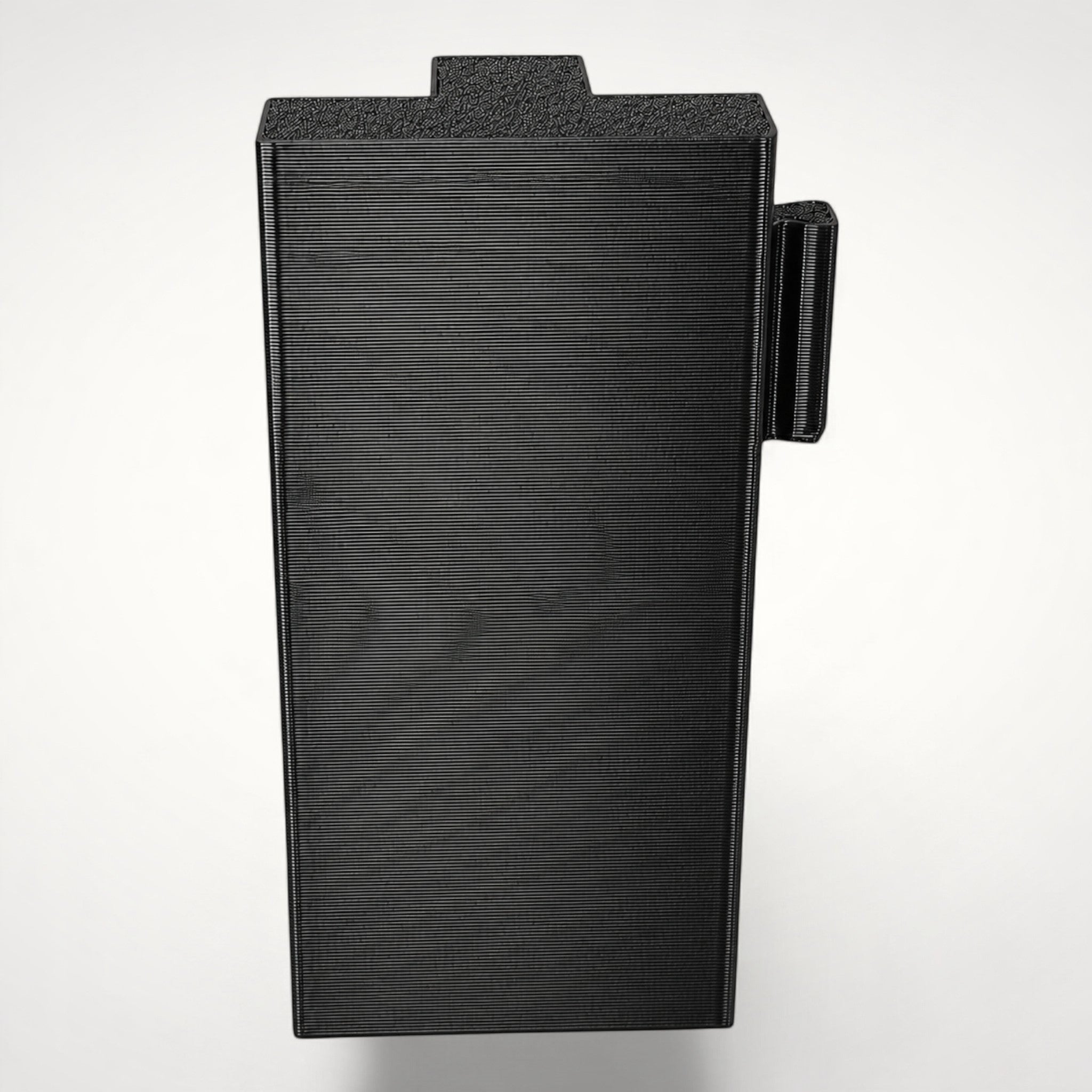 NG Organisers black plastic tee double male wall module for drawer divider systems with textured connection points