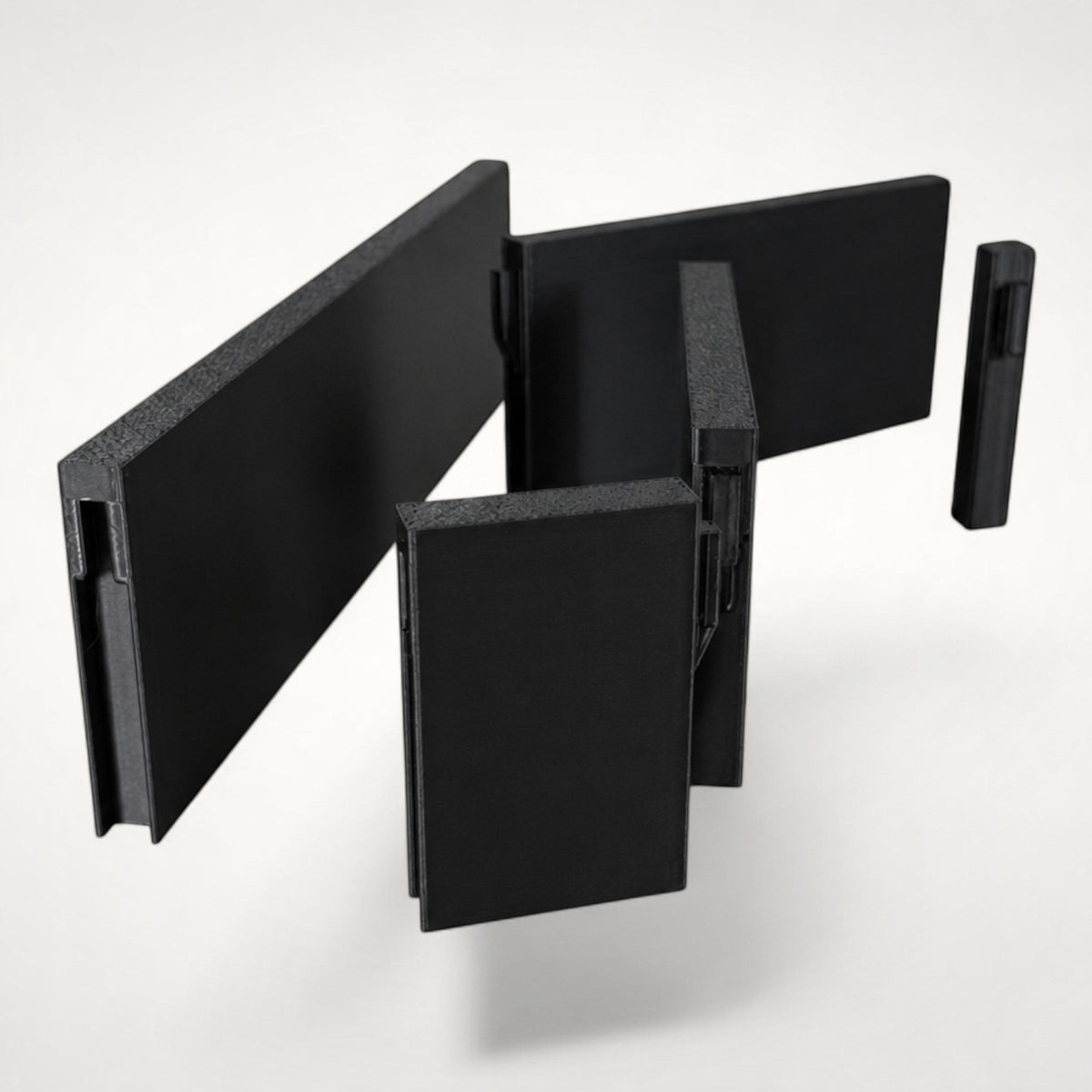 NG Organisers black Unit Wall modular divider components for custom drawer organisation systems