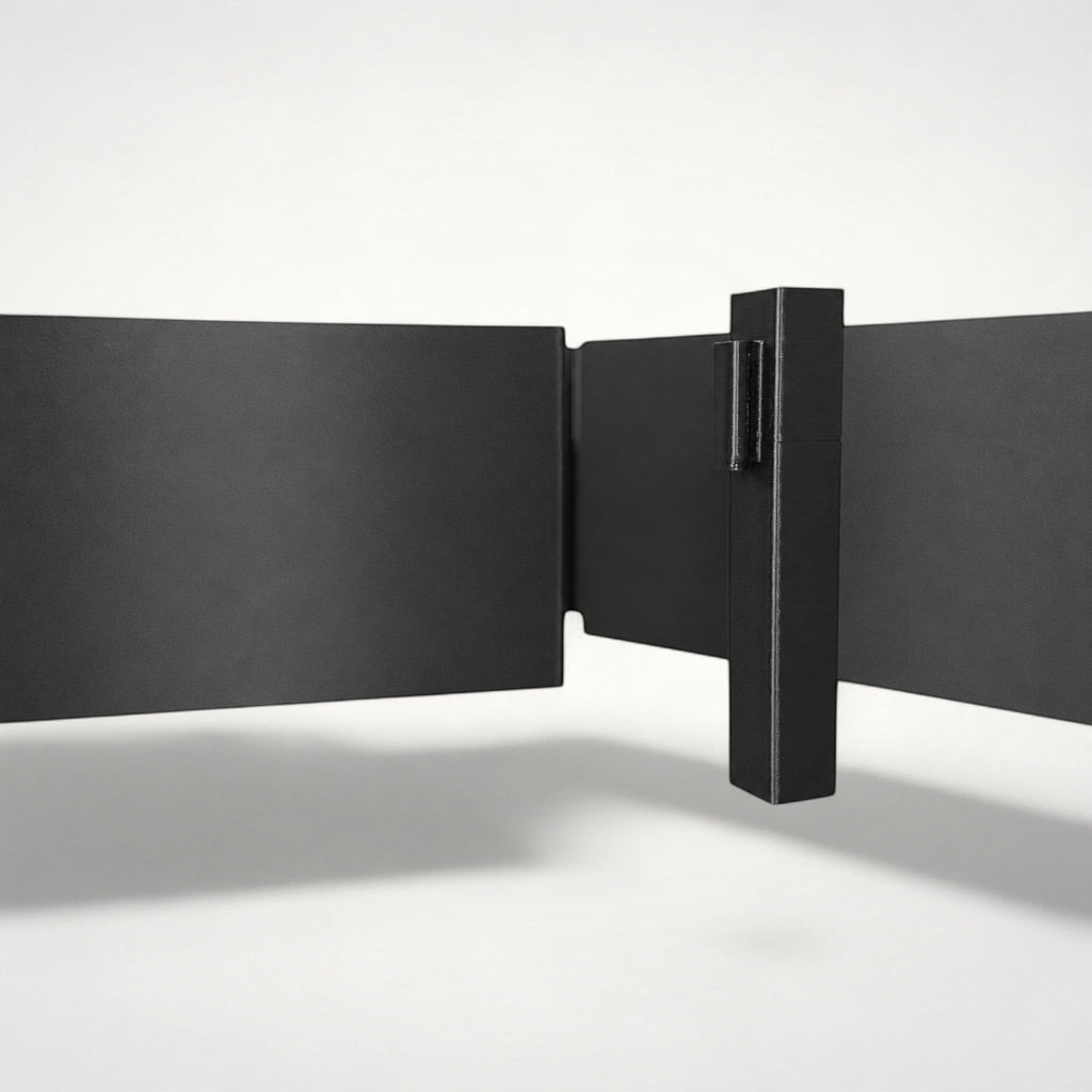 NG Organisers Unit Wall module in matte black, featuring a short profile for compact drawer divider configurations.